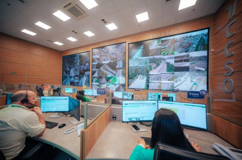 Novo Centro de Controle e Segurança Operacional da Arteris entra em operação no Paraná